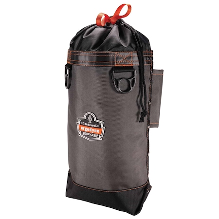 Ergodyne Pouch, Topped Bolt Bag Tool Pouch, Gray 13428